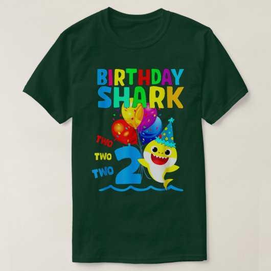 Tweede verjaardag van de geboorte van de 2 jaar ou t-shirt (Design voorkant)