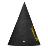 Tweede verjaardag van de kleine zonnebloem feesthoedjes (Links)