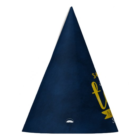 Tweede verjaardag van de kleine zonnebloem feesthoedjes (Links)