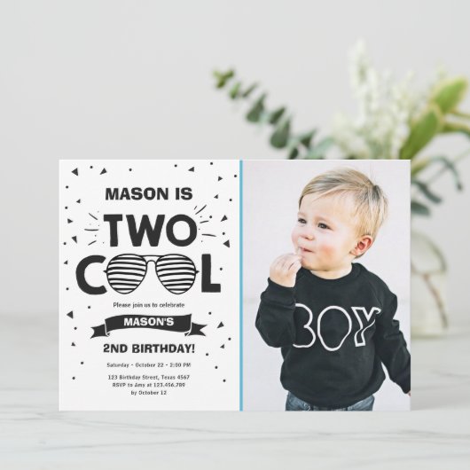 Tweede verjaardag van de Tweede Kamer Kaart (Staand voorkant)