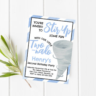 Tweede verjaardag van de tweedeling-tornado-partij kaart