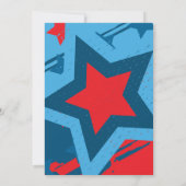 Tweede verjaardag van de vierde juli kaart (Achterkant)