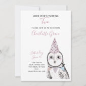 Tweede verjaardag van de zwarte en witte olievlek kaart (Voorkant)