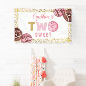 Tweede verjaardag van het meisje - Donaufeest Spandoek (Insitu)