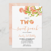 Tweede verjaardag van het zoete strand kaart (Voorkant / Achterkant)