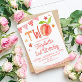 Tweede verjaardag van het zoete strand kaart