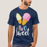 Tweede verjaardag van twee luike ijskrem t-shirt<br><div class="desc">Twee zoete ijsbrekers op de tweede verjaardag . Bekijk onze verjaardag voor de selectie van shirten voor de allerbeste in unieke of aangepaste handgemaakte stukken van onze winkels.</div>