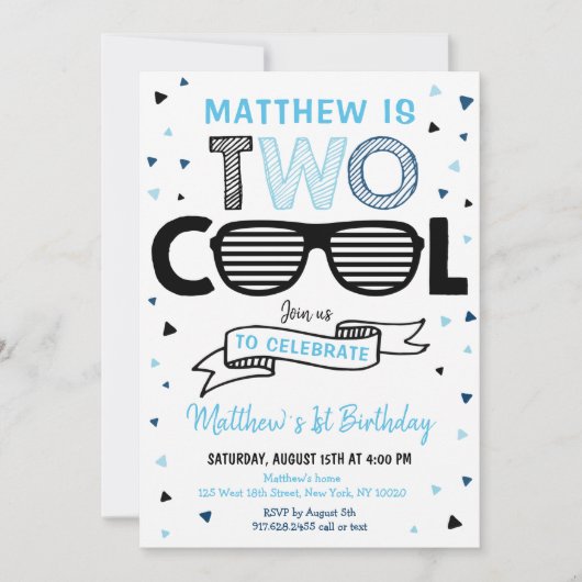 Tweede verjaardag van twee woljongen kaart (Voorkant)