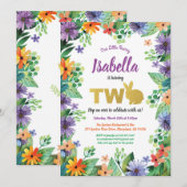 Tweede verjaardagsfeestdag kaart (Voorkant / Achterkant)