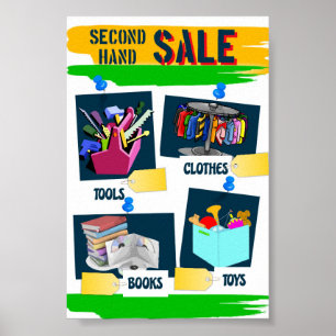 Tweede verkoop poster
