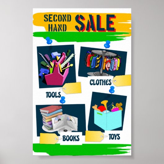 Tweede verkoop poster (Voorkant)