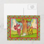 Tweede via een neus briefkaart (Voorkant / Achterkant)