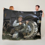 TWEEDE WERELDOORLOG AMERIKAANSE SOLDAAT FLEECE DEKEN<br><div class="desc">GREAT GIFT</div>