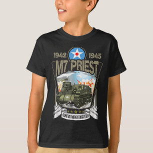 Tweede Wereldoorlog Amerikaanse Tankartillerie M7  T-shirt