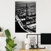 Tweede Wereldoorlog bevrijdde Parijs Poster (Thuiskantoor)