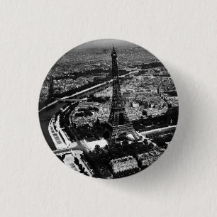 Tweede Wereldoorlog bevrijdde Parijs Ronde Button 3,2 Cm