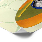  Tweede Wereldoorlog Britse Spitfire Vliegtuig Cut Poster (Hoek)