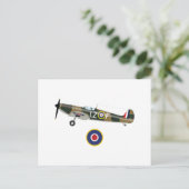 Tweede Wereldoorlog Britse vliegtuigen Briefkaart (Staand voorkant)