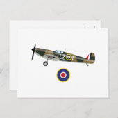 Tweede Wereldoorlog Britse vliegtuigen Briefkaart (Voorkant / Achterkant)