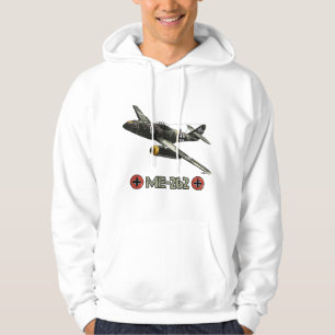 Tweede Wereldoorlog Duits Vliegtuig ME 262 Gevecht Hoodie