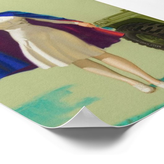 Tweede Wereldoorlog Era Nuse Poster (Hoek)