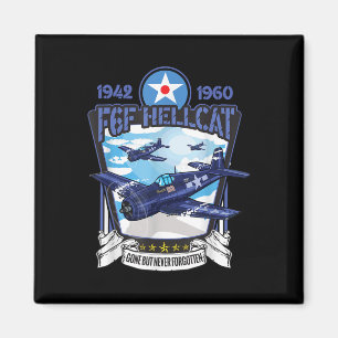 Tweede Wereldoorlog F6F Hellcat gevechtsvliegtuig Magneet