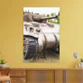 Tweede Wereldoorlog, Frankrijk Canvas Afdruk (Insitu (Woonkamer))