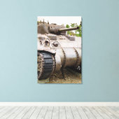 Tweede Wereldoorlog, Frankrijk Canvas Afdruk (Insitu (Houten vloer))