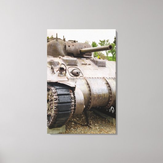 Tweede Wereldoorlog, Frankrijk Canvas Afdruk (Voorkant)