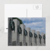 Tweede Wereldoorlog-herdenkingskaart Briefkaart (Voorkant / Achterkant)