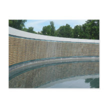 Tweede Wereldoorlog-herdenkingsmuur in Washington 