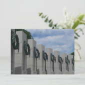 Tweede Wereldoorlog Herinneringen I Feestdagenkaart (Staand voorkant)