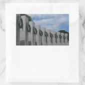 Tweede Wereldoorlog Herinneringen I Rechthoekige Sticker (Tas)