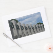 Tweede Wereldoorlog Herinneringen I Rechthoekige Sticker (Envelop)