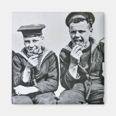 Tweede Wereldoorlog HMS WarOndanks Sailors Hot Cro Magneet (Voorkant)