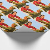 Tweede Wereldoorlog in 1940 Cadeaupapier (Hoek)