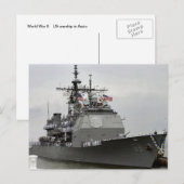 Tweede Wereldoorlog in Anzio Briefkaart (Voorkant / Achterkant)