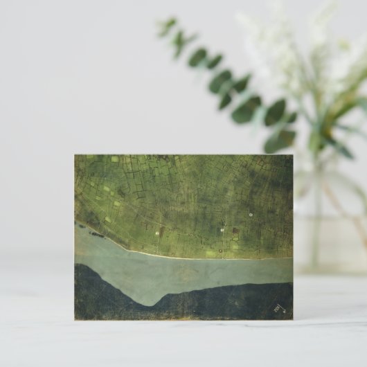 Tweede Wereldoorlog Kaart van Utah Beach Normandy  (Staand voorkant)