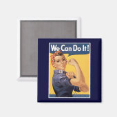 Tweede Wereldoorlog kunnen we het! Koelkast Magne Magneet (Voorkant / Achterkant)