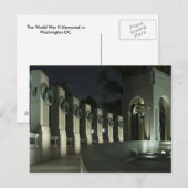 Tweede Wereldoorlog Memorial Briefkaart (Voorkant / Achterkant)