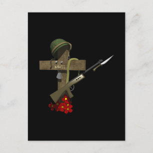 Tweede Wereldoorlog Memorial Briefkaart