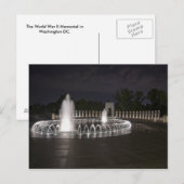 Tweede Wereldoorlog Memorial Briefkaart (Voorkant / Achterkant)