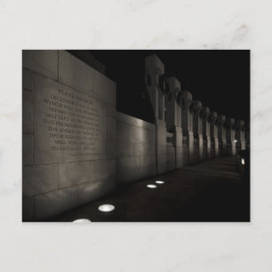 Tweede Wereldoorlog Memorial Briefkaart