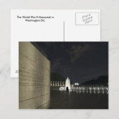 Tweede Wereldoorlog Memorial Briefkaart (Voorkant / Achterkant)