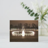 Tweede Wereldoorlog Memorial Briefkaart (Staand voorkant)
