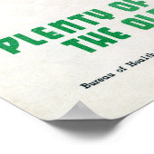  Tweede Wereldoorlog Perk 'n inerte kassa slaapt Poster (Hoek)