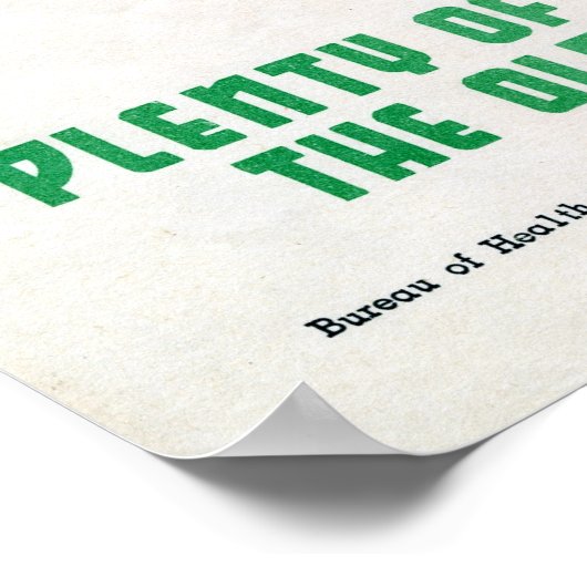 Tweede Wereldoorlog Perk 'n inerte kassa slaapt Poster (Hoek)