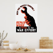 Tweede Wereldoorlog Poster (Keuken)