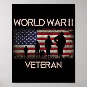 Tweede Wereldoorlog Veteraan S Poster