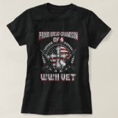 Tweede Wereldoorlog Veteraan trots grootzoon WWII  T-shirt (Design voorkant)